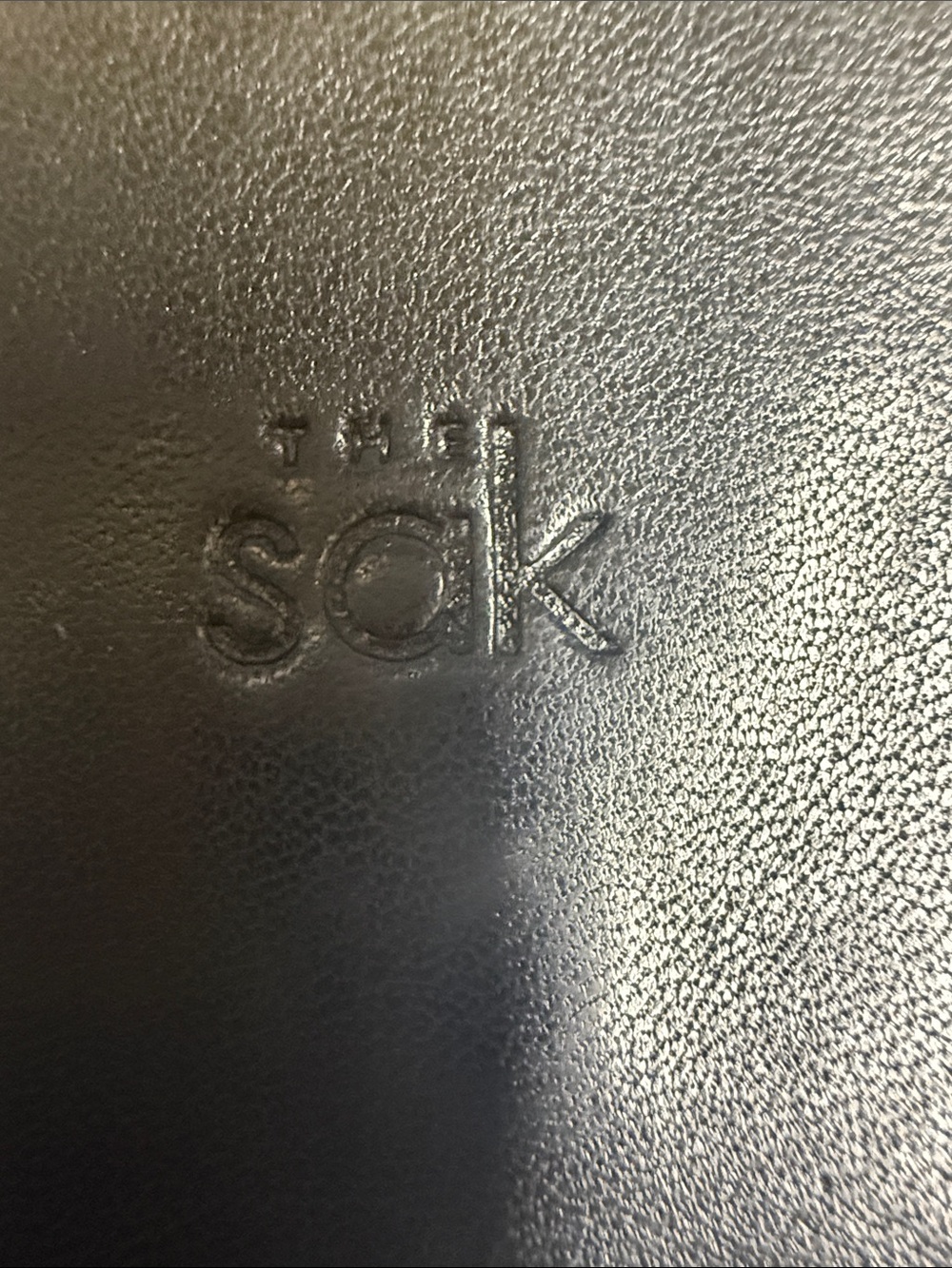 The Sak Black Leather Compact Fold Wallet - Picture 2 of 8